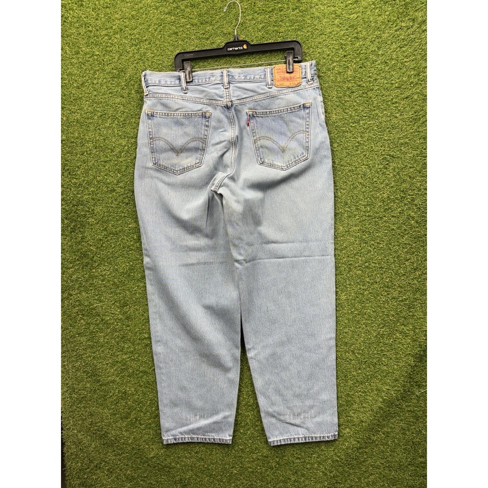 Levis 560 Jeans Mens 38x32 Loose Fit Tapered Leg Light Wash 90s Vintage Work